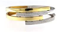 Pulsera Chimento Mujer in Oro amarillo Diamante 81103775